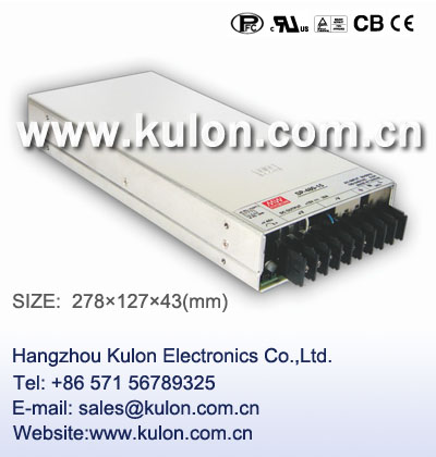 320~750W switch power supply with PFC .