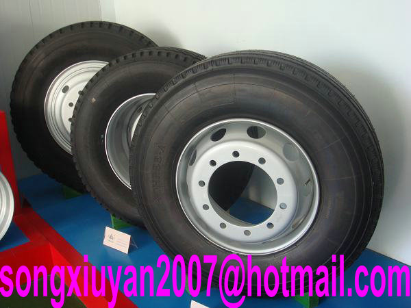 High quality TBR, PCR Tyre, Steel Wheel rims