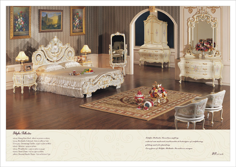 Italian Classic bedroom furniture