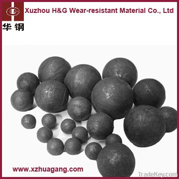 1-26% Chrome alloyed grinding steel ball for iron ore