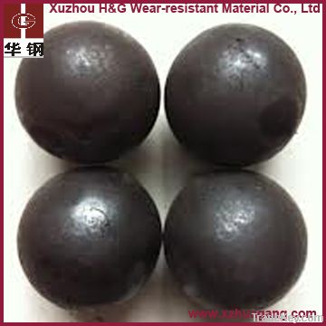 1-26% Chrome alloyed casting steel ball for iron /copper /gold ore