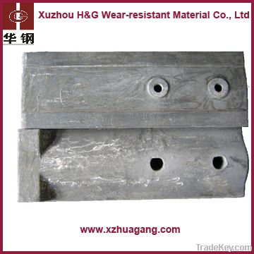 H&G high chrome liners plate for ball mill