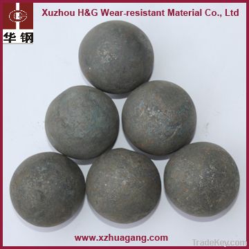 Low consumption high chrome grinding ball