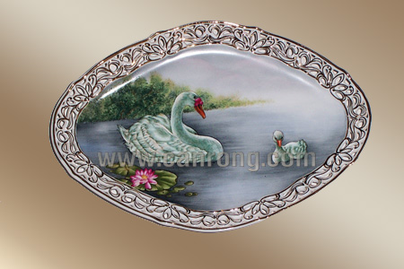 crafts art ceramics Decorative Plate