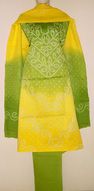 BANDHEJ COTTON SATIN SALWAR SUIT