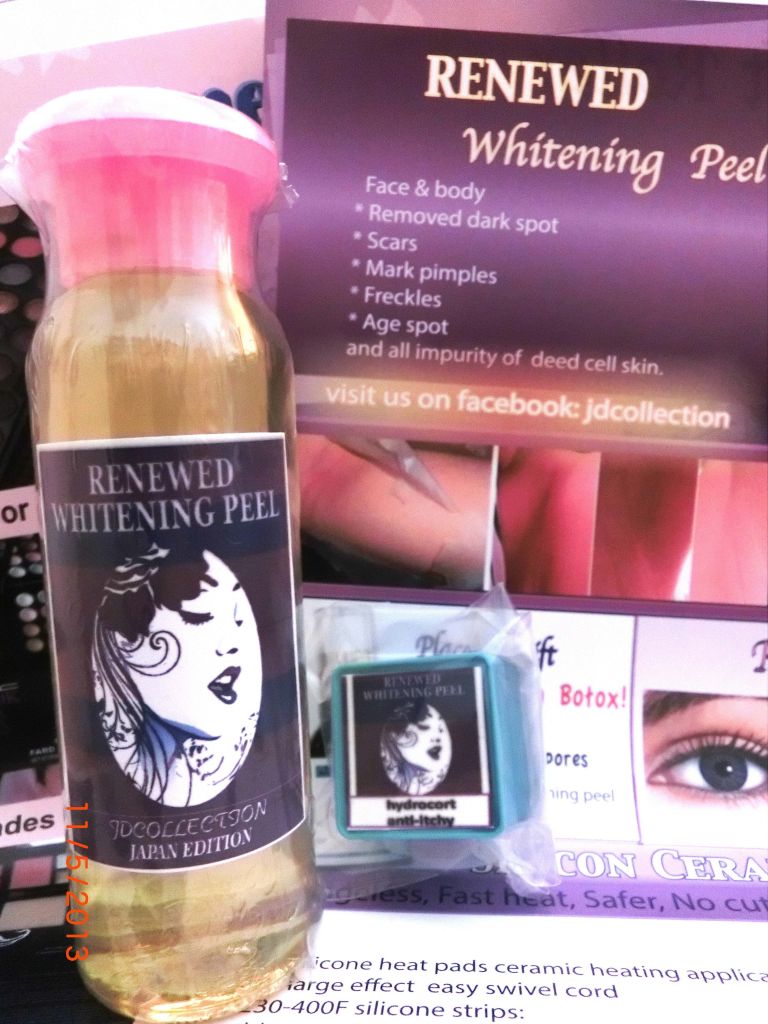 Renewed whitening peeling