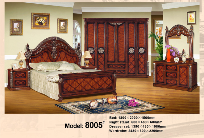 bedroom set 8005