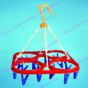 plastic cloth hanger and plastic cloth peg