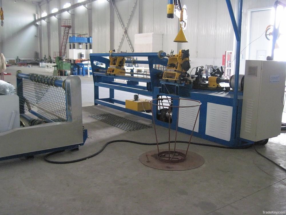 HOT Sale!! Fully automatic chain link fence machine