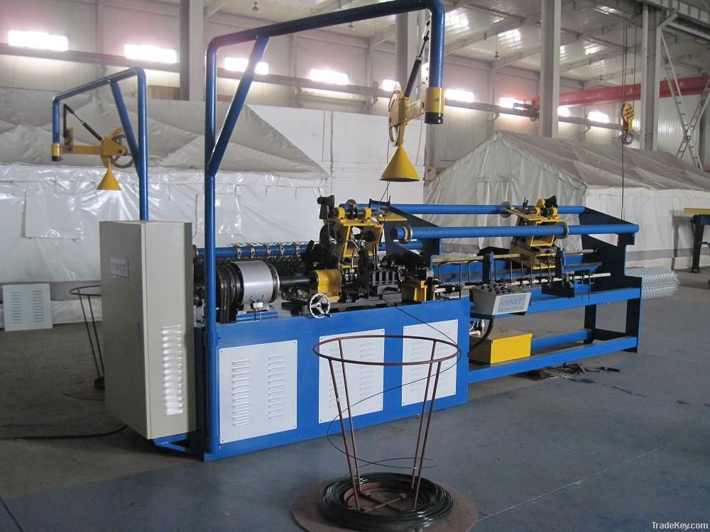 HOT Sale!! Fully automatic chain link fence machine
