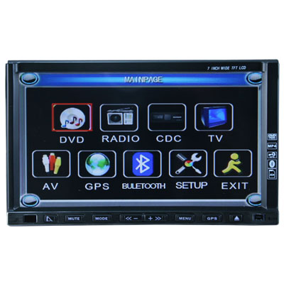 7 Inch Car DVD with GPS