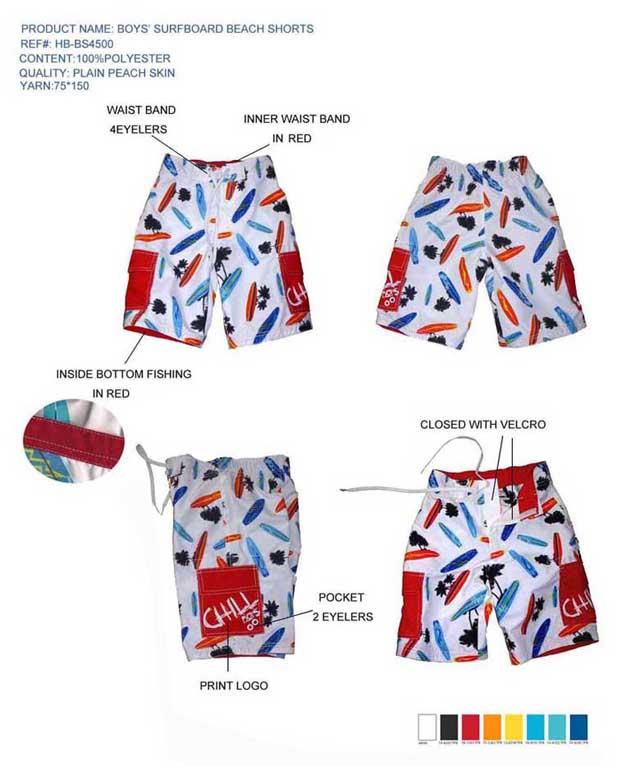 boy's beach shorts