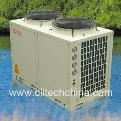 Air to water EVI heat pump for low temperature