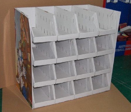 Supermarket Paper Display Rack