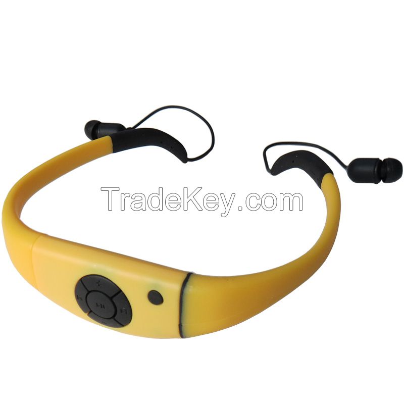 waterproof IPX8 swimming diving MP3 FM 4G