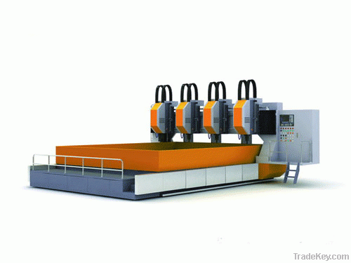 CNC Drilling &  Milling and Tapping Machine