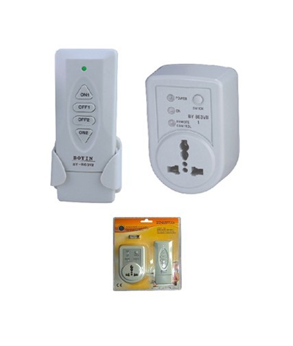 Wireless remote control socket