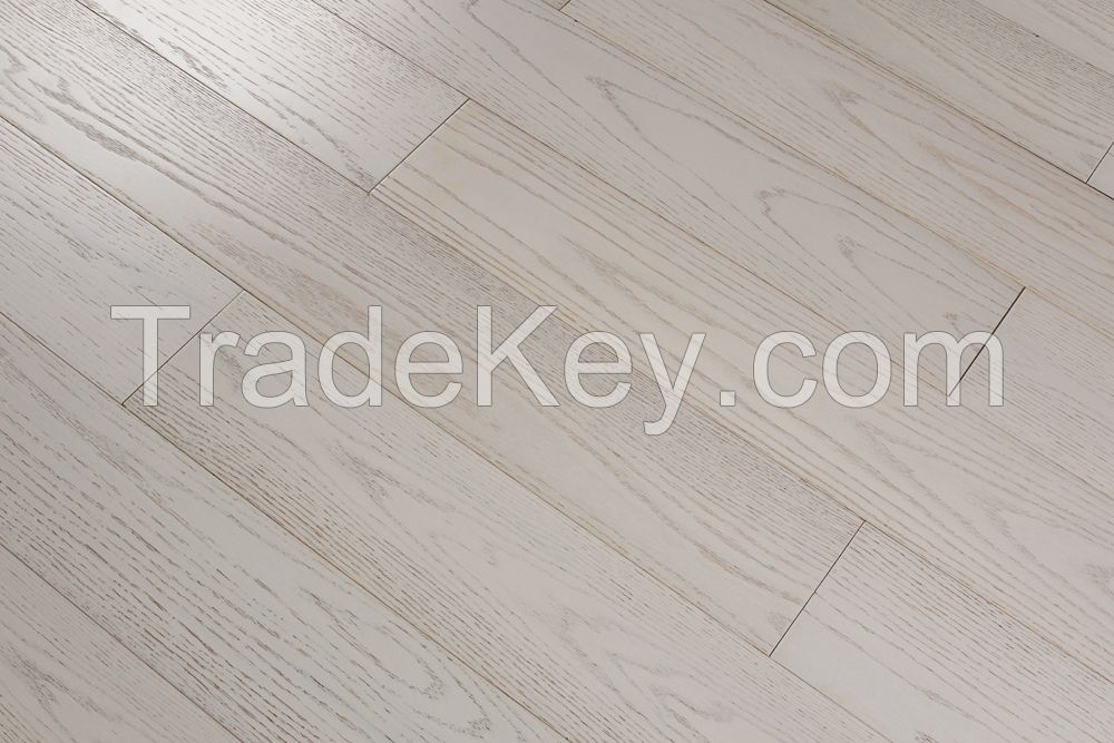 White washed Oak engineered wood flooring factory supply