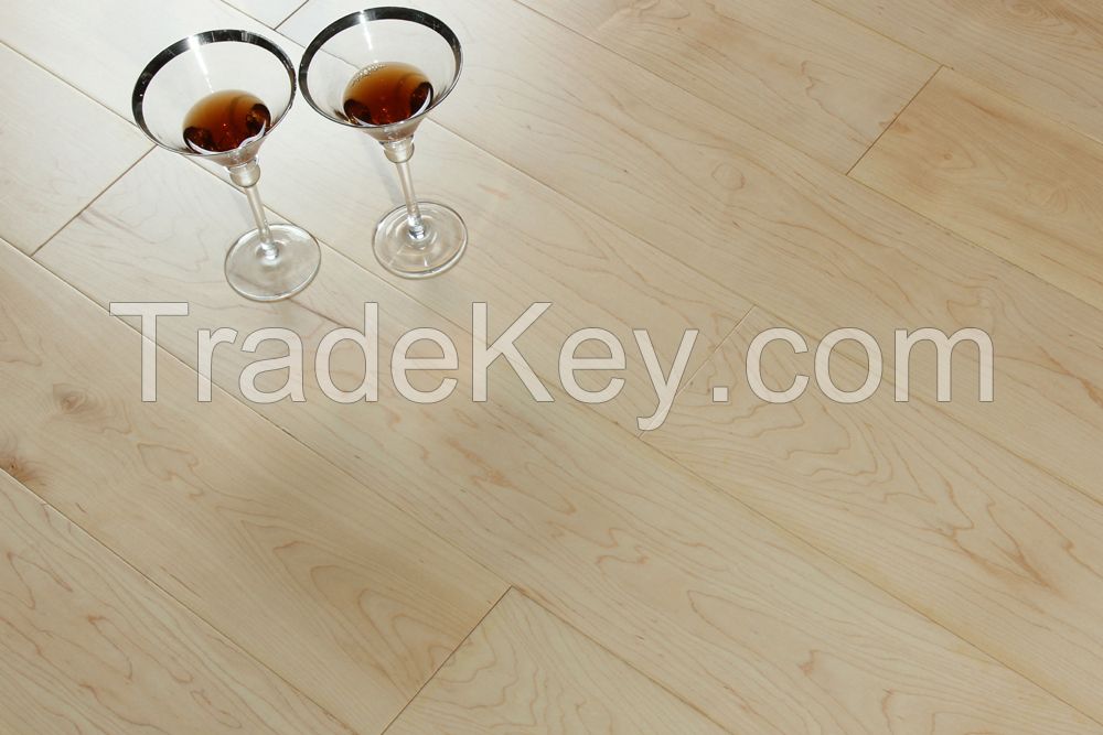 Maple engineered wood flooring factory supply