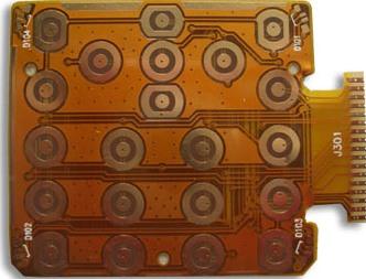 Flexible PCB  for Keypad Board with Immersion Gold