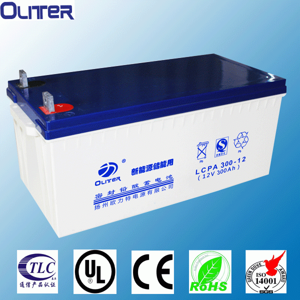 solar gel battery 2v 400ah with CE appproved