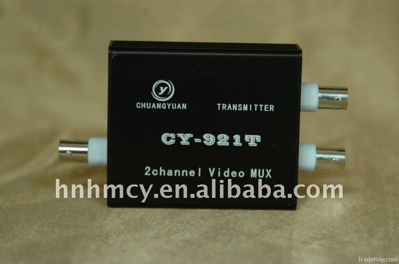 2-CH Video Multiplexer by coaxial cable