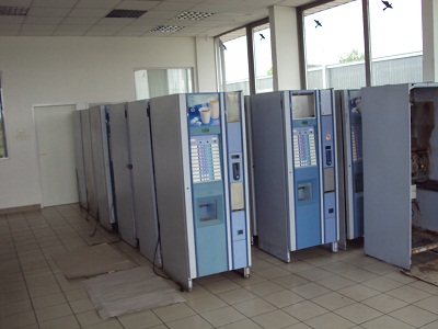 Used Bianchi vending machine