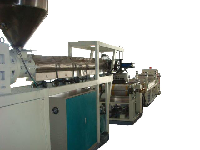 Stationery sheet extruder product line, plastic machinery