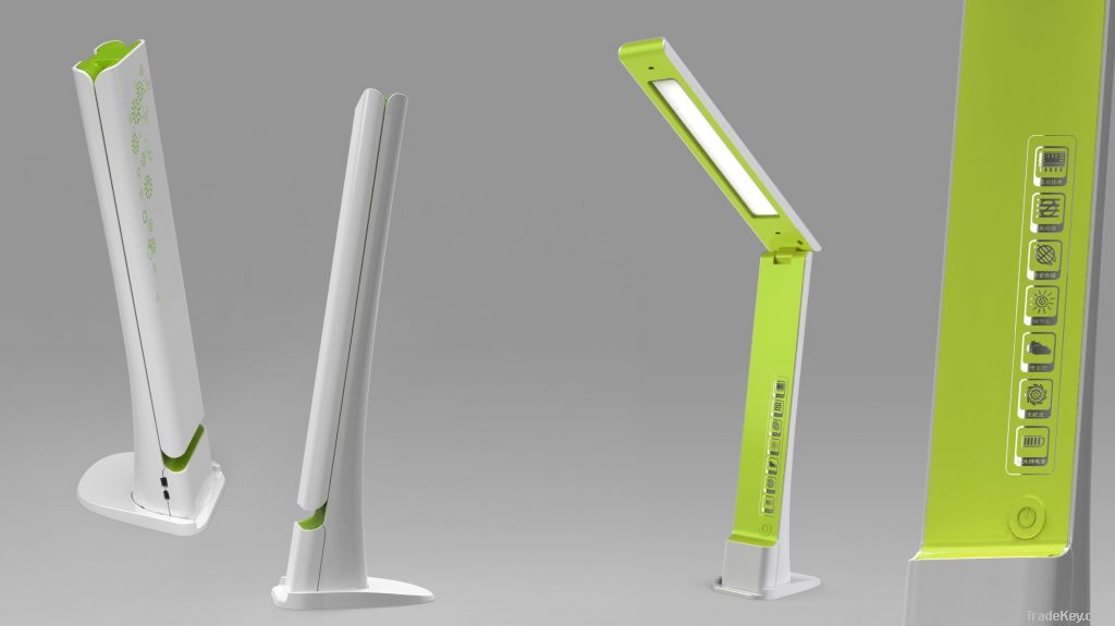 led folded desk lamp