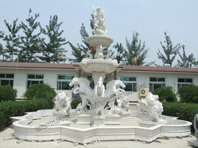 Stone fountain