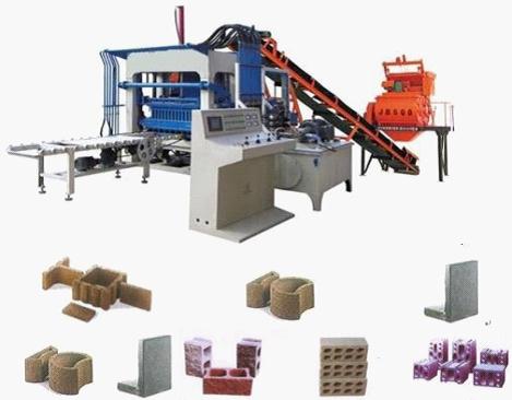 Block machine/brick machine/concrete block making machine