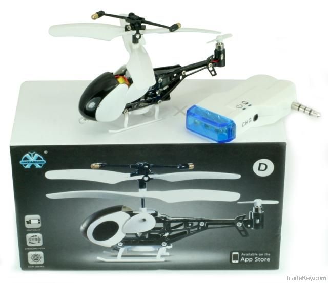 only 8cm rc mini helicopter with iphone control