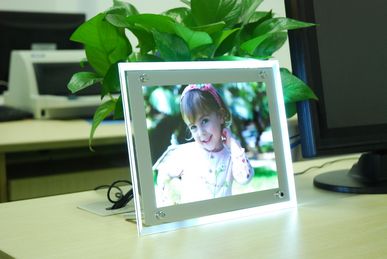 A5 crystal photo frame