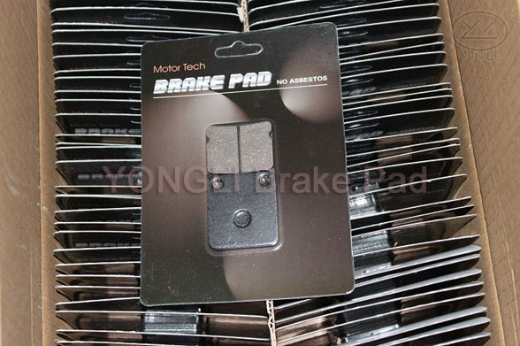 Select quality motorcycle brake pad