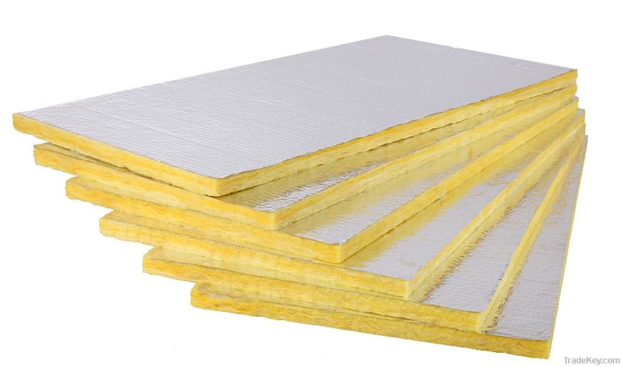 Glass wool board