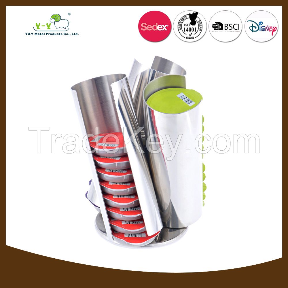 Best selling unique metal tassimo pod stand