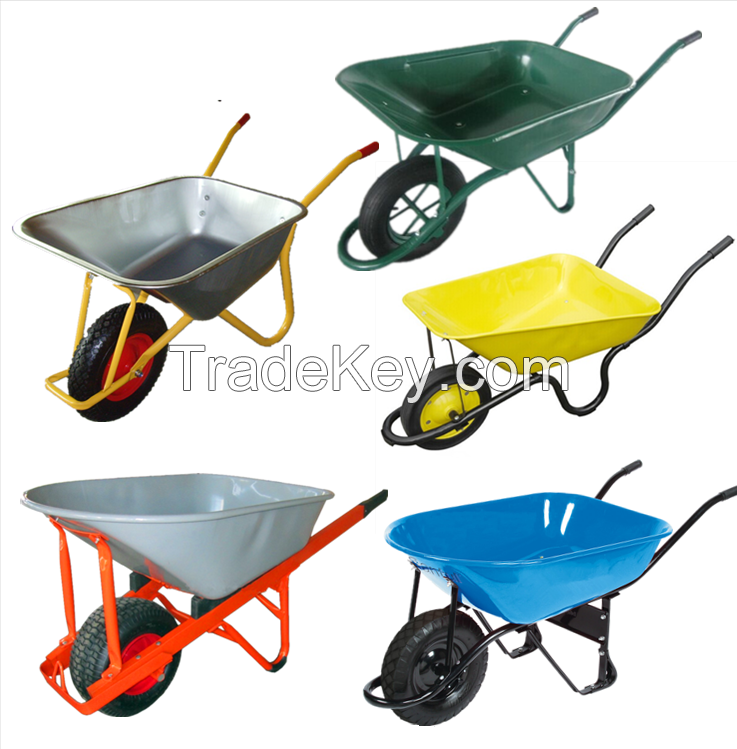 Cheap Price Wheelbarrow with Single or Two Wheels French Model