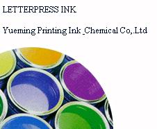 letterpress printing ink