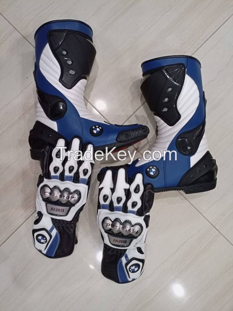 biker leather boots