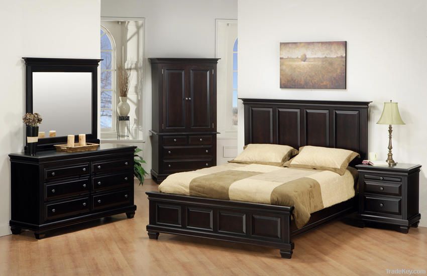 Modern Solid Wood Bedroom Furniture