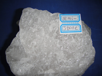 Semi-transparent quartz sand
