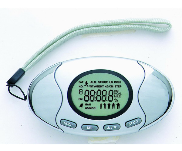 Body Fat Analyzer with Pedometer