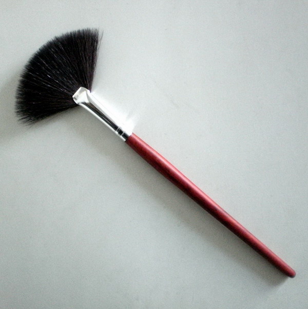 makeup brush, cosmetic brush, fan brush, cosmetics