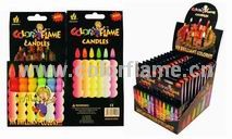 Item 1106# Color Flame Candles