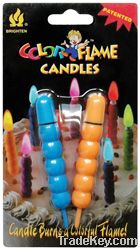 Item 1102# Color Flame Candles
