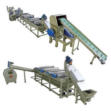 PE/PP Film Granulating, Washing and Drying Production Line