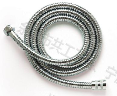 Chrome-plated and Double Lock Shower Hose