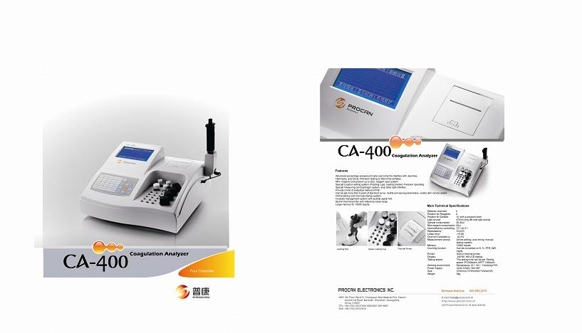 CA-400 Coagulation Analyzer