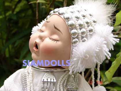 Limited edition dolls demonstrating Thailand Hilltribes dressing style