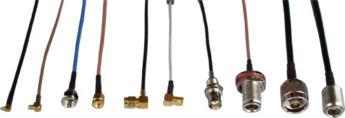 N RF coaxial cable assembly